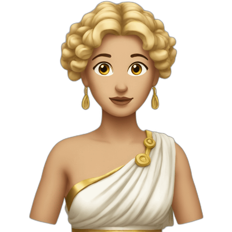 Greek goddess  emoji