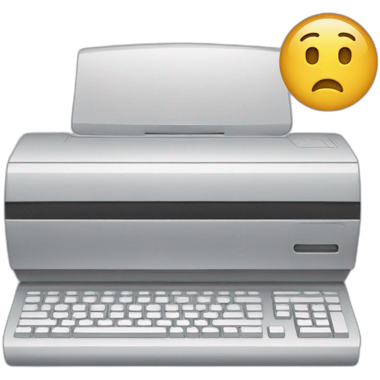 computer with loading bar emoji emoji