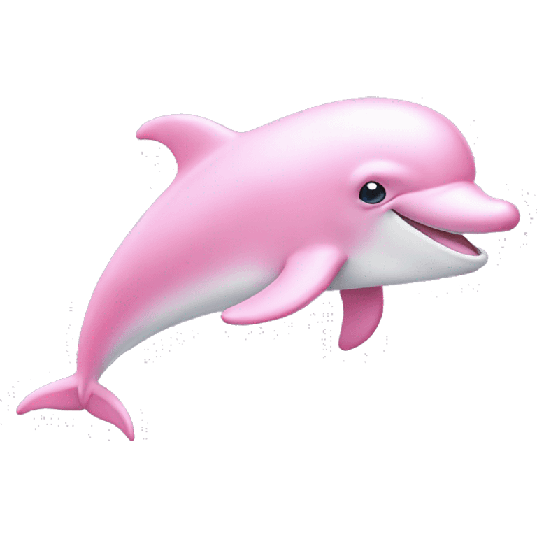 Pastel-pink-colors-dolphin emoji