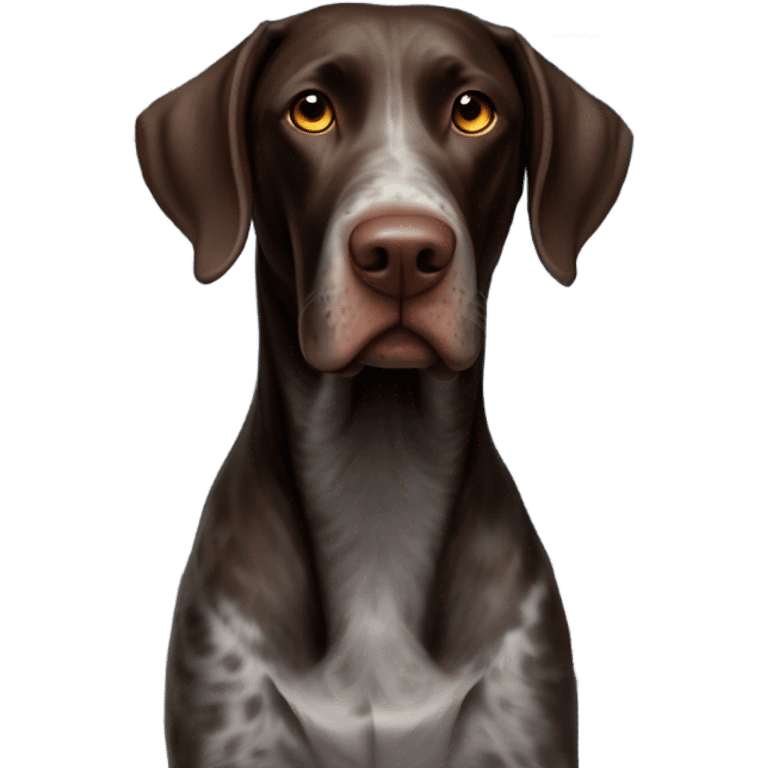 German shorthair pointer happy new year fireworks  emoji