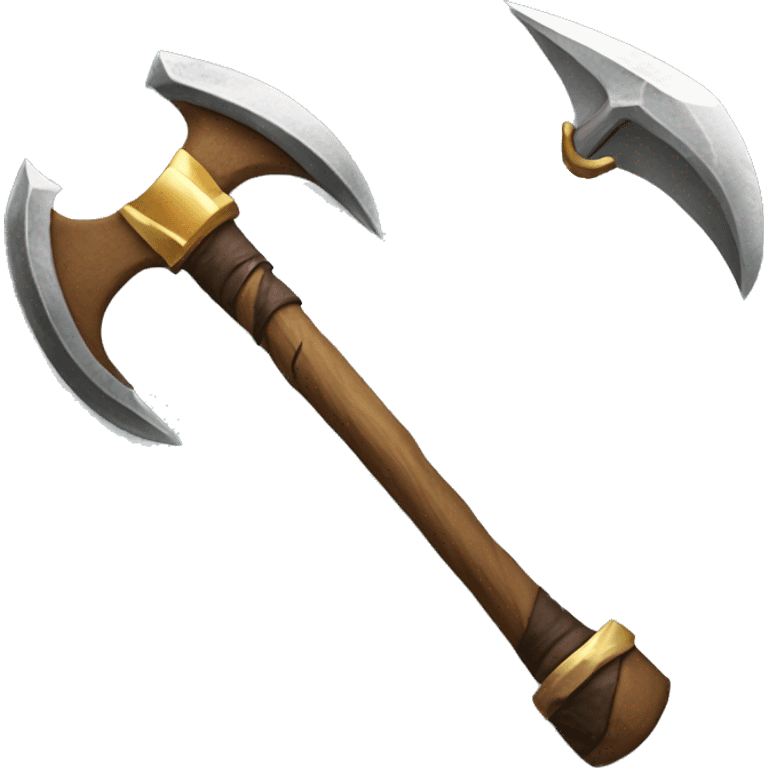 Golden axe emoji