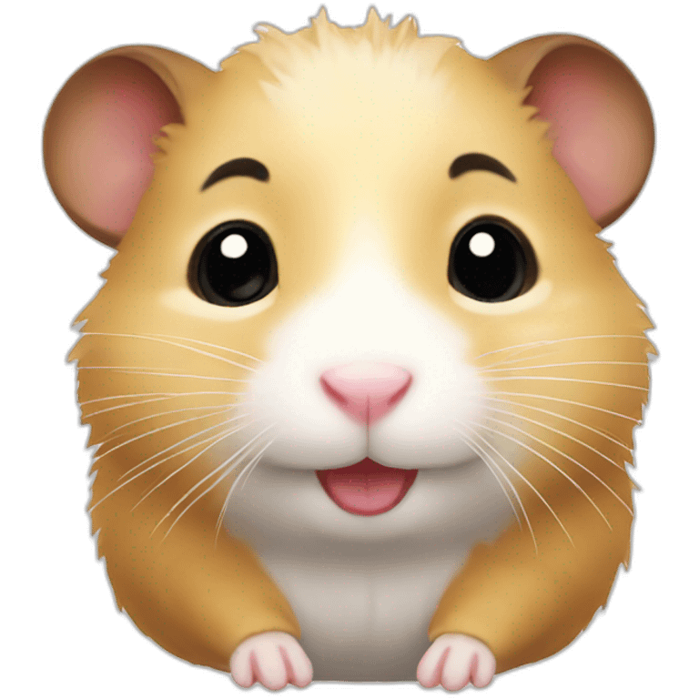 Hamster-cute emoji