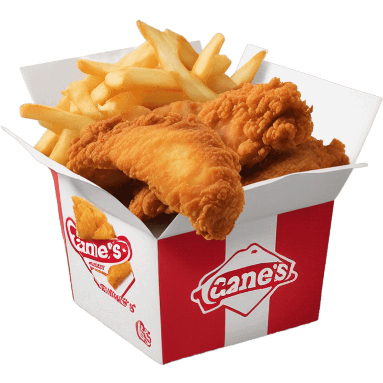 raising canes box combo emoji