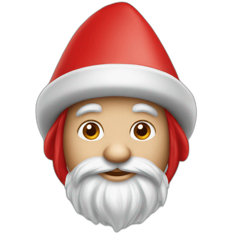 A gnome in a red hat emoji