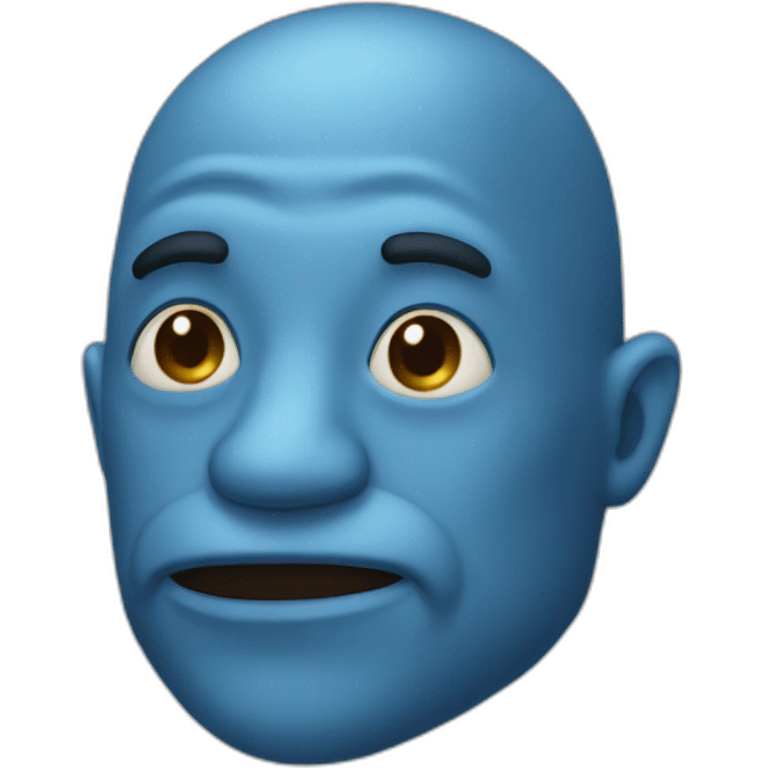 Fishman blue skin emoji