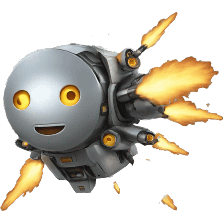 robot  explosion emoji