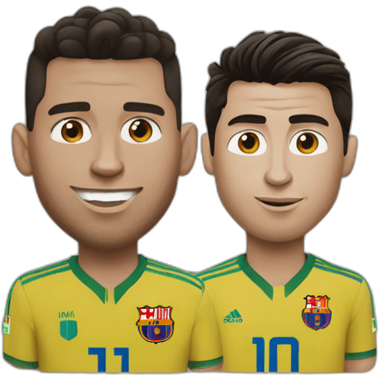 Ronaldo x Messi  emoji