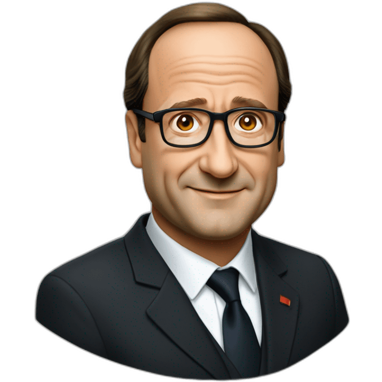 François Hollande emoji