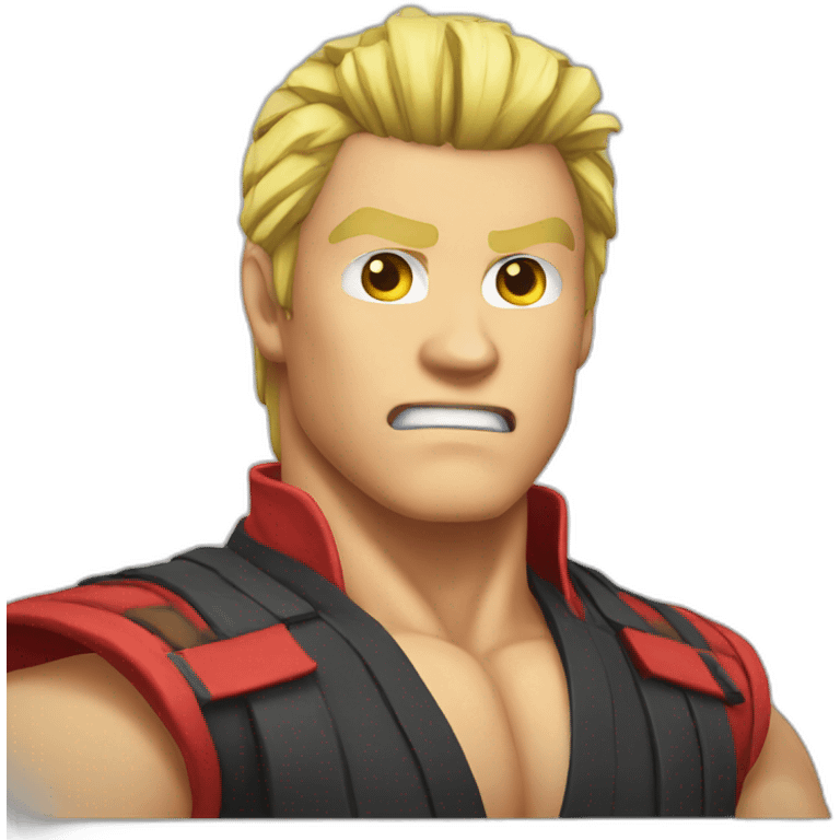 STREET FIGHTER ken emoji