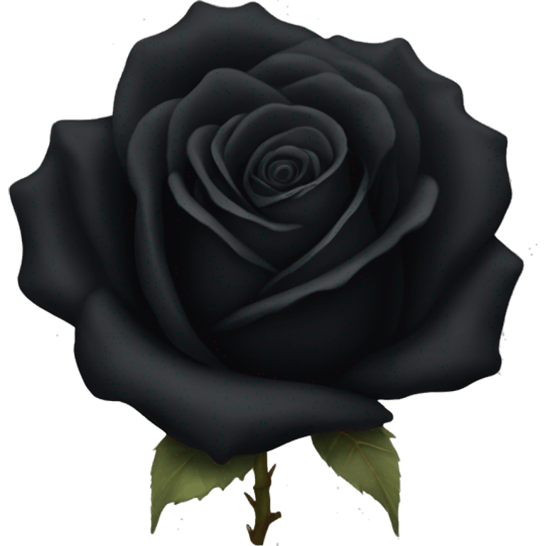 black rose emoji