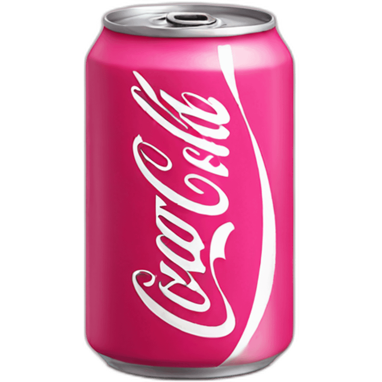 pink cocacola can emoji