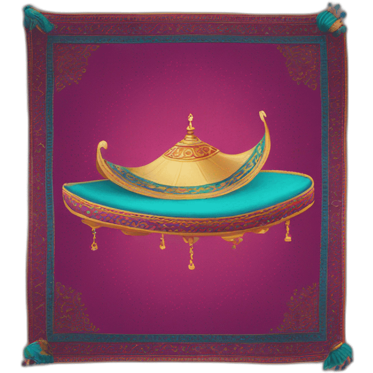 flying carpet from aladdin emoji