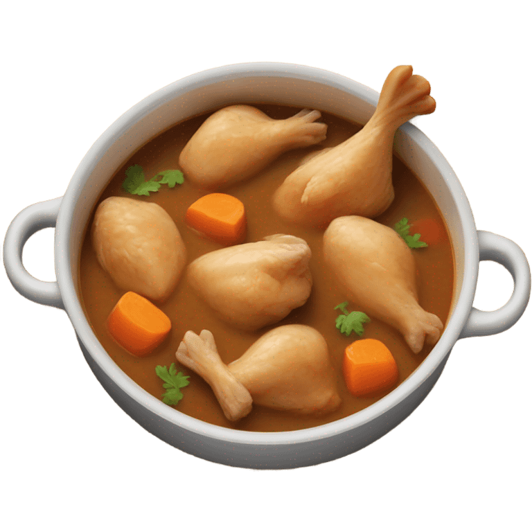 Chicken stew emoji