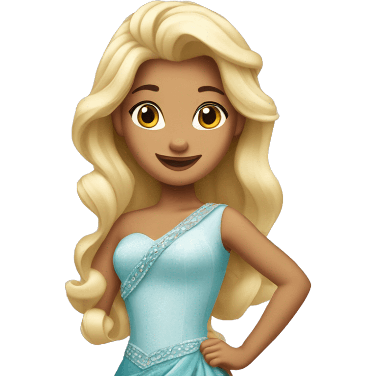 Disney bonde princess  emoji