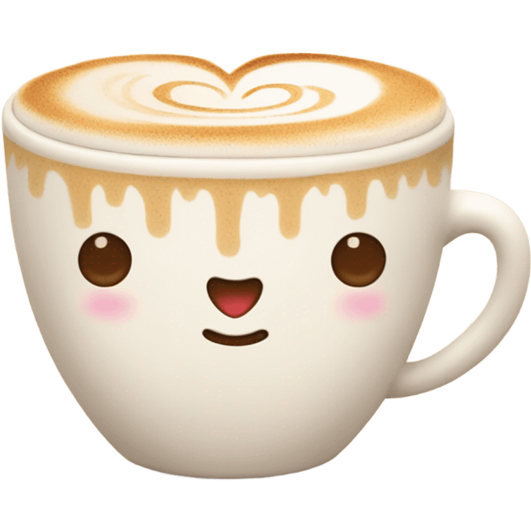 Cute coffee  emoji