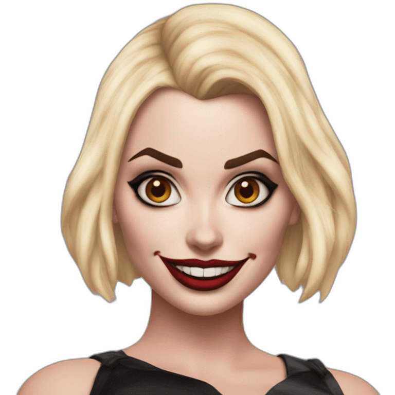 Harley quinn Margot Robbie emoji