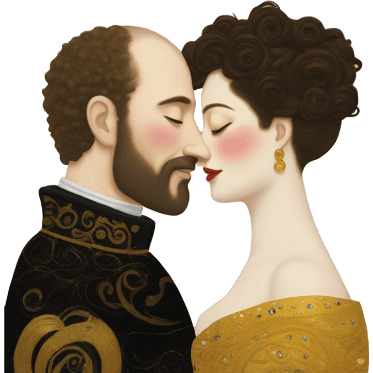 El beso (Gustav Klimt) emoji