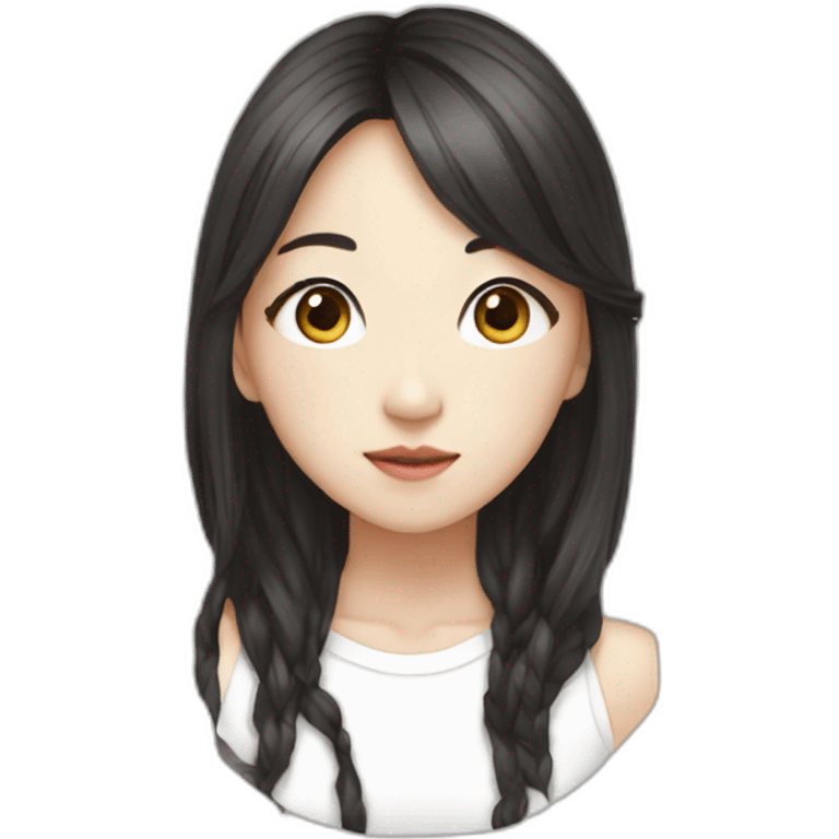 kpop idle girl emoji