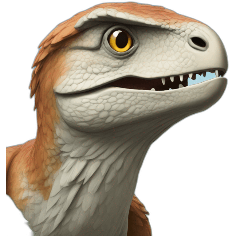 raptor jurassik-park emoji