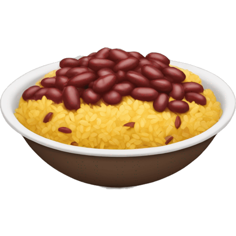 Red Beans and Rice with Chicken emoji