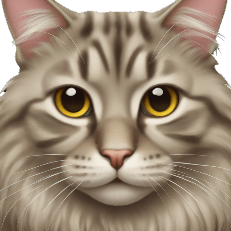 Maincoon cat emoji