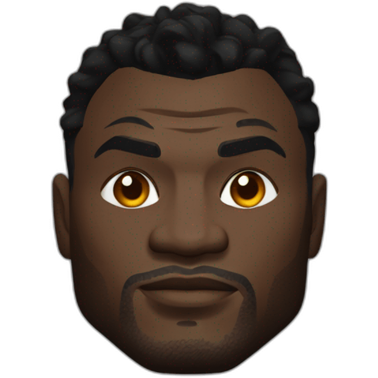 Francis Ngannou emoji