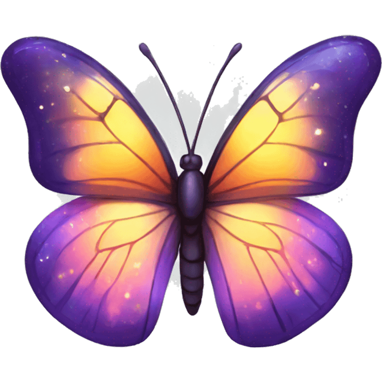 Shiny Nebula Butterfly emoji