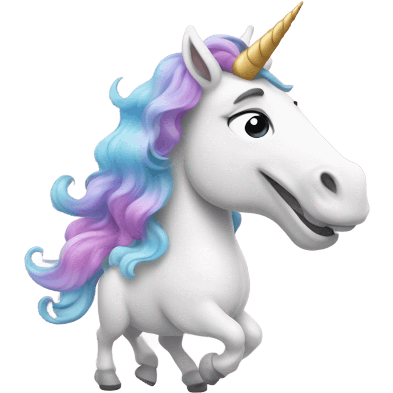 Thumbs up unicorn emoji