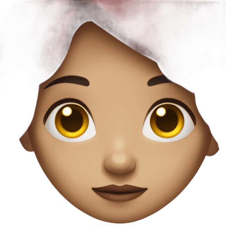 witch girl with dark red hair emoji