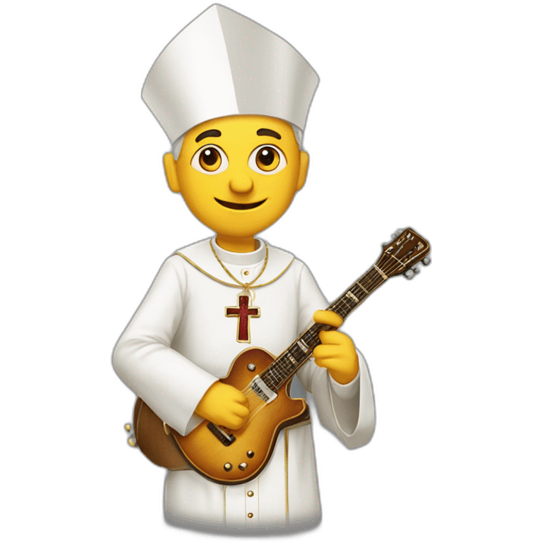 pope-guitar-player emoji