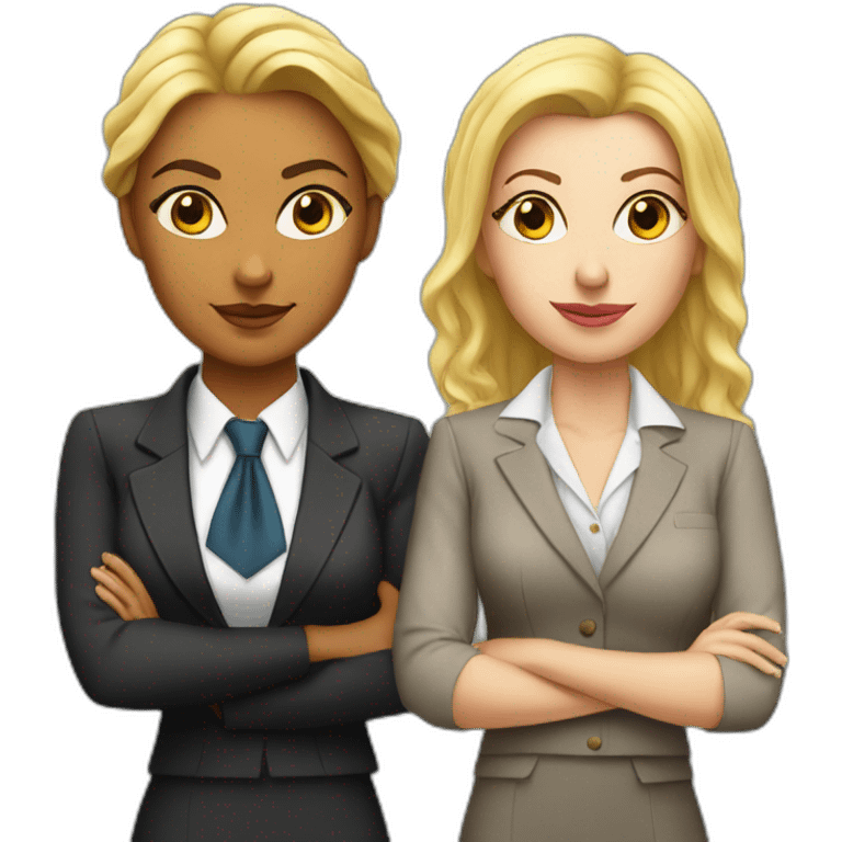 Beautiful strong female lawyer and aerial queen emoji