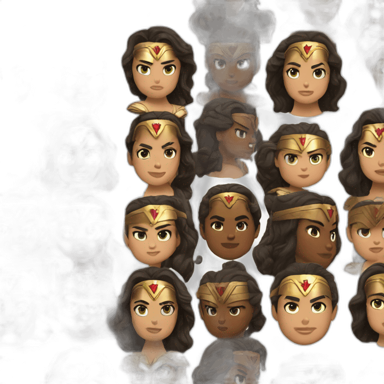 The Amazons Wonder woman emoji