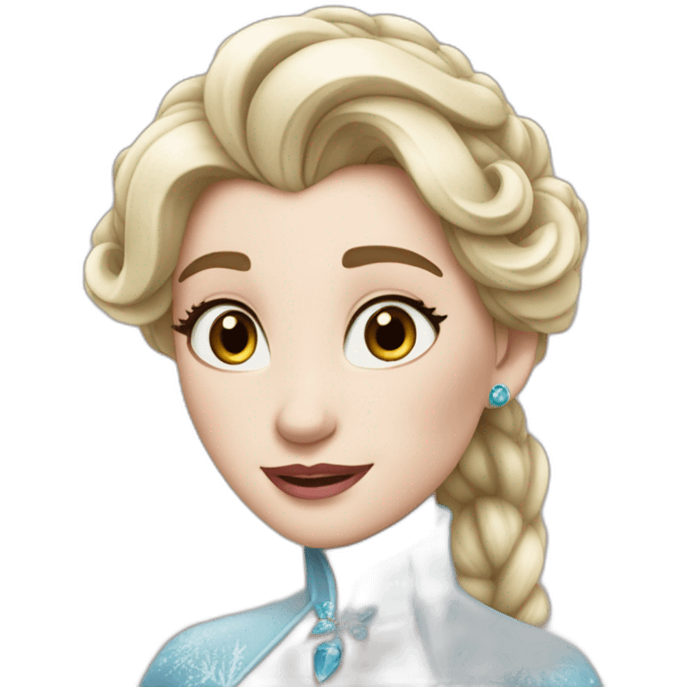 La reine des neiges emoji