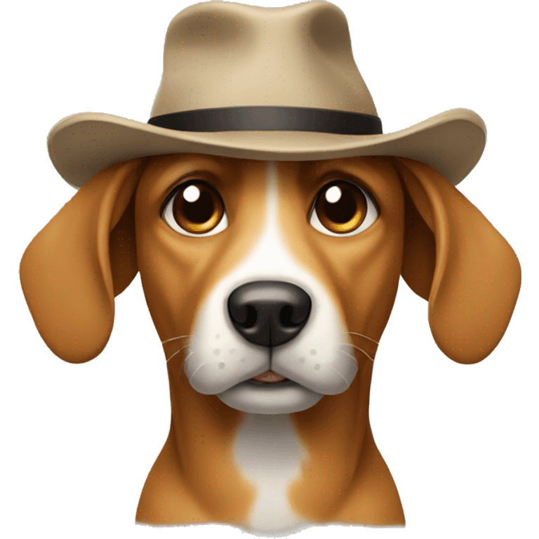 dog with hat  emoji