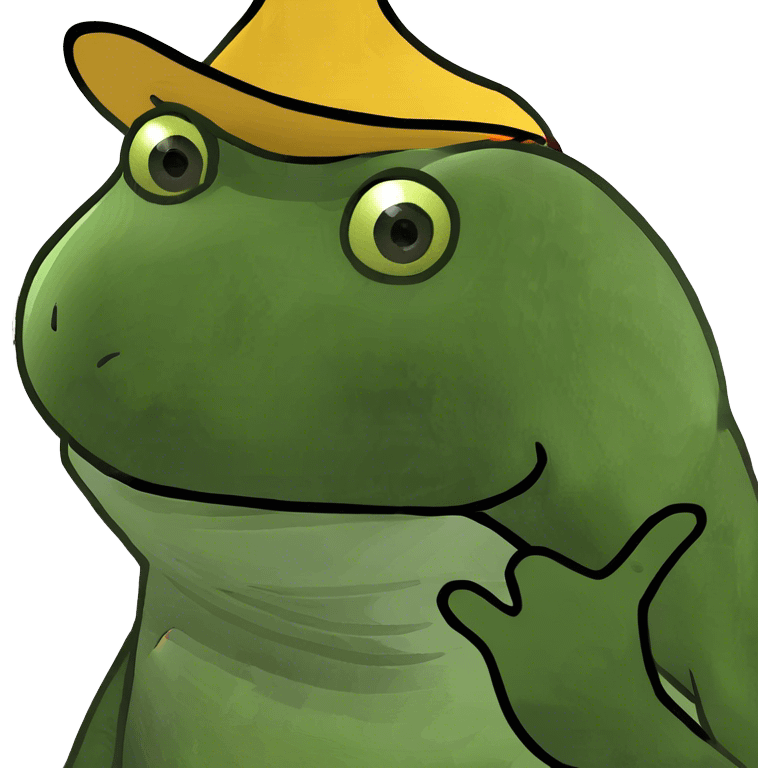 frog cowboy emoji