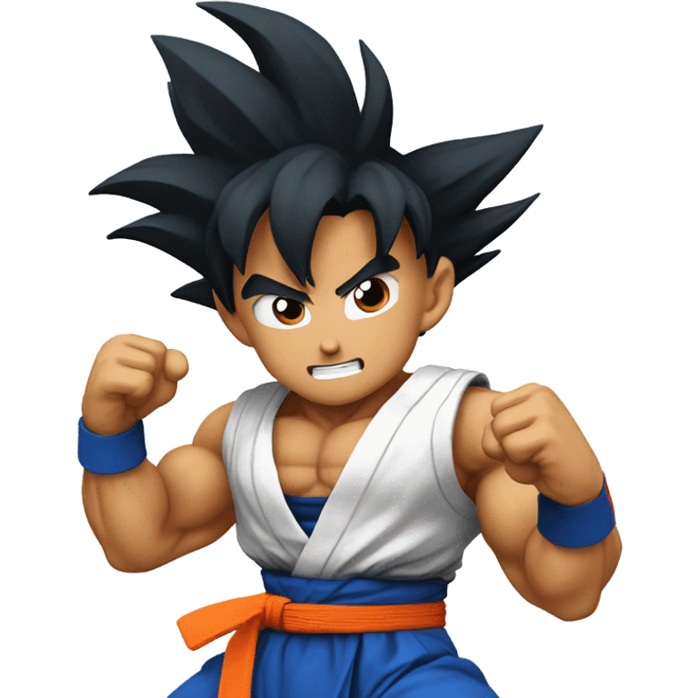 Goku from dragon ball z emoji