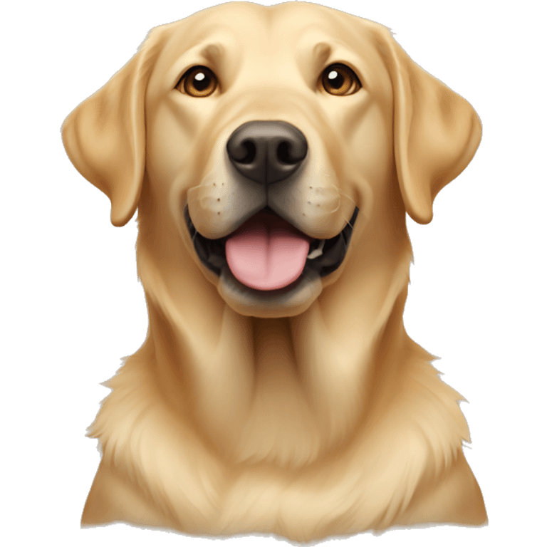 Labrador and golden retriever  emoji