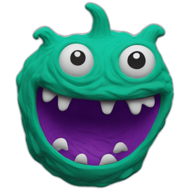 Plasticine Monster emoji