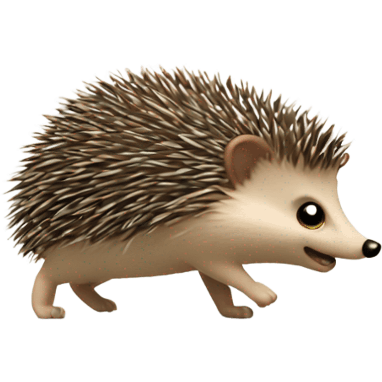 hedgehog doing a cartwheel  emoji