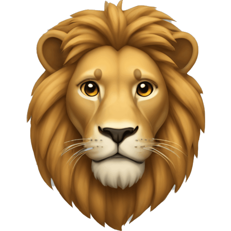 Lion asymétrique  emoji