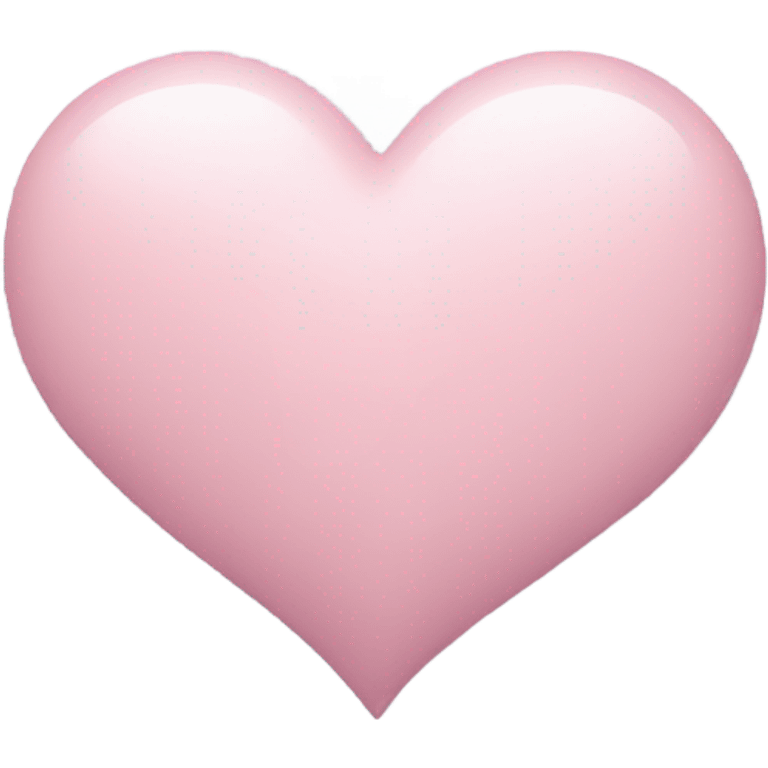 light pink heart with clouds emoji