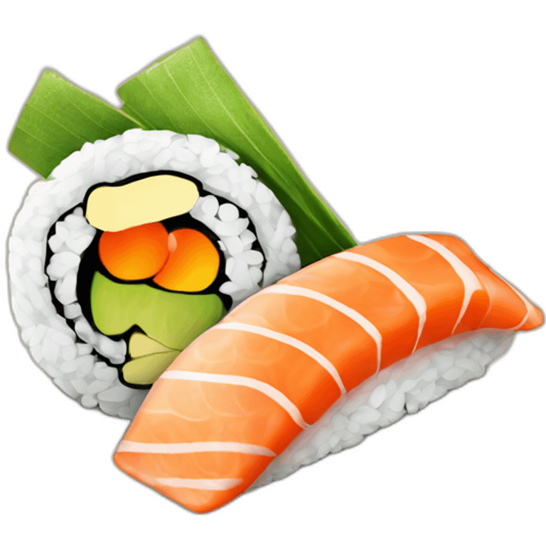 Money woth sushi emoji