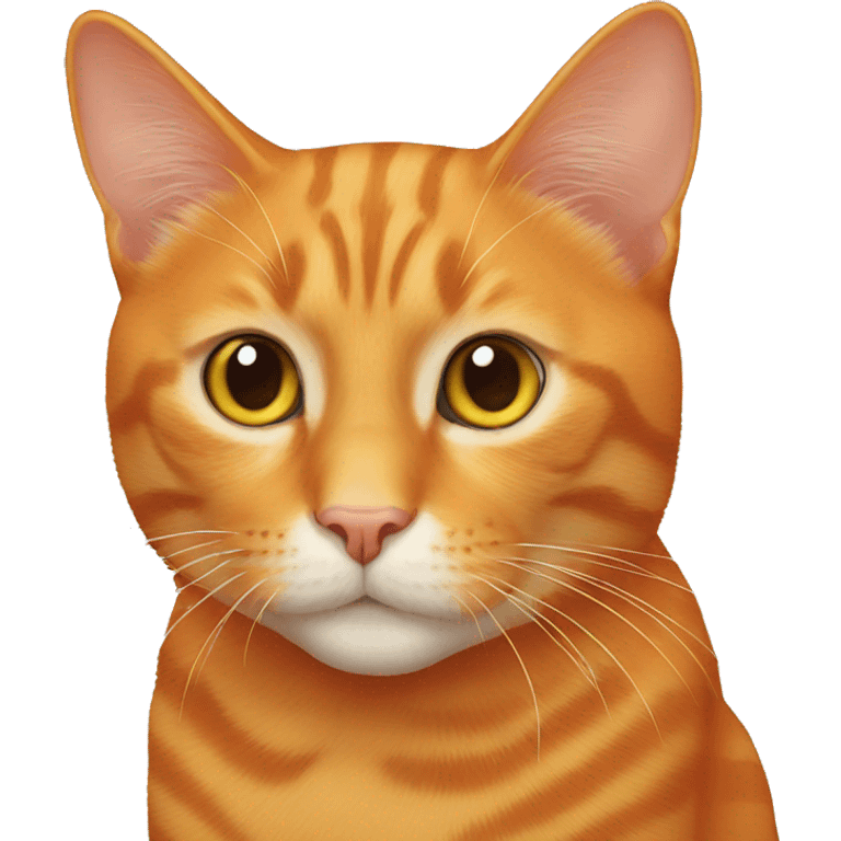 Orange cat  emoji