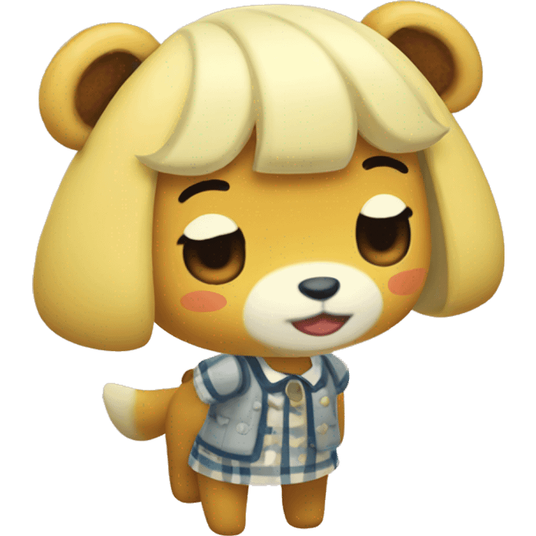 Animal Crossing Isabelle emoji