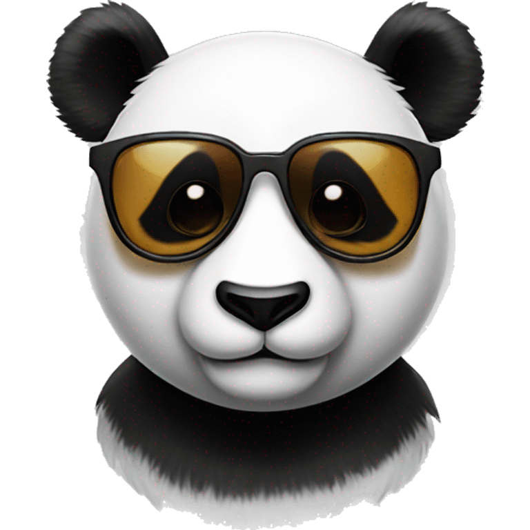 Panda with sunglasses emoji