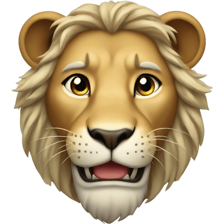 Lion heart emoji