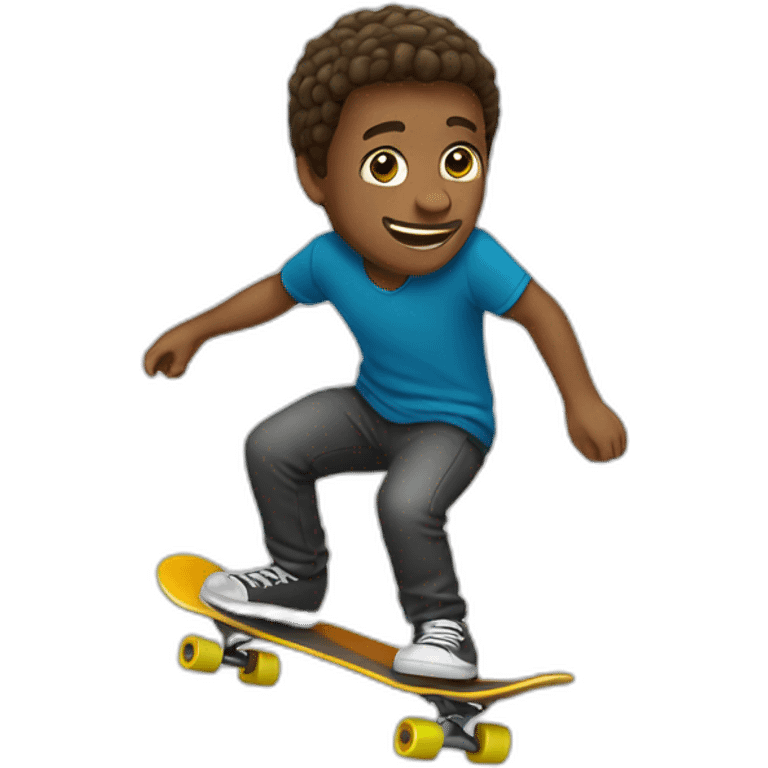 skateboarder emoji