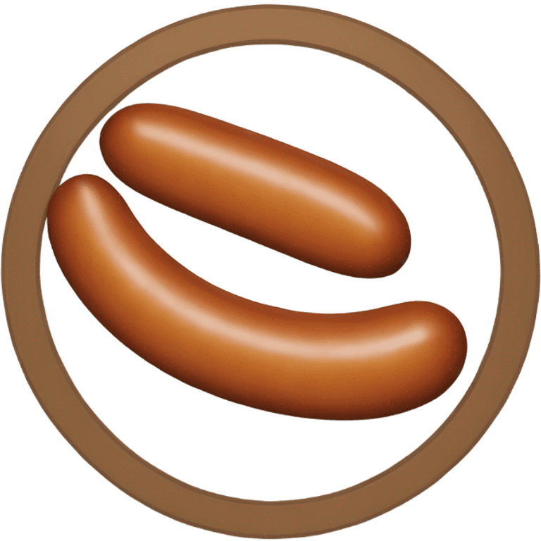 Sausage emoji