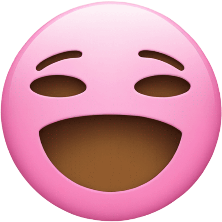 Pink circle  emoji