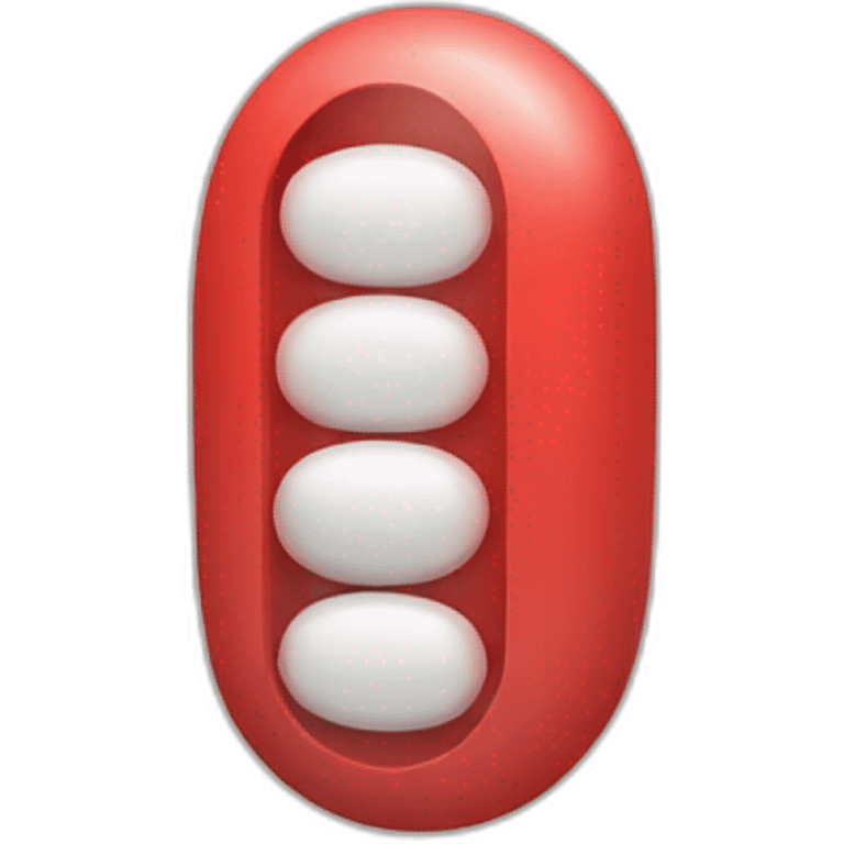 pill red emoji